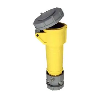 [AH320C4W] AH320C4W  20A 125V 2P-3W WATERTIGHT CONNECTOR Connector Pin & Sleeve 20A 125V 2P3W Watertight Yellow