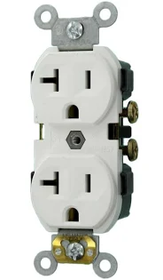 [CR20W-BOX] CR20W-BOX   20A DUPLEX WHITE