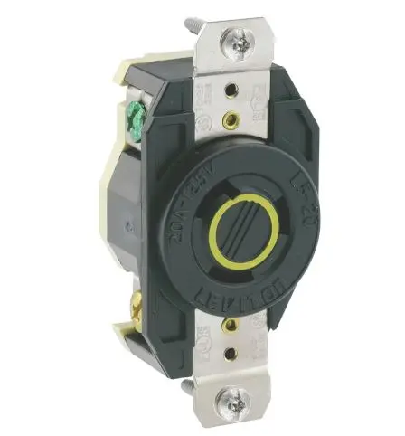 [LEV2310] LEV2310  20A. 2P. 125V. RECEPTACLE   L520R