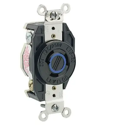 [LEV2370] LEV2370  L1120R  20A 3P 250V RECEPTACLE