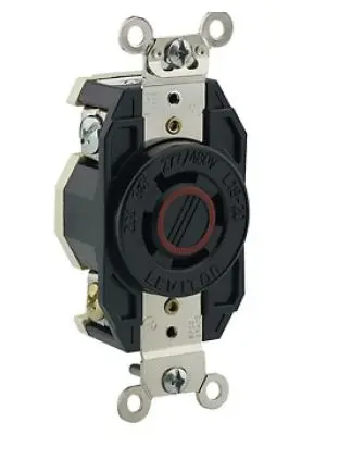 [L1920R] L1920R  LEV2450  20A 3P 277/480V  RECEPTACLE 
