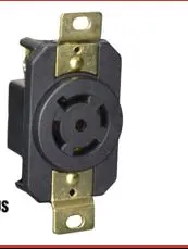 [LEV2520] L2220R LEV2520  20A 3P 277/480V  RCEPTACLE CONNECTOR