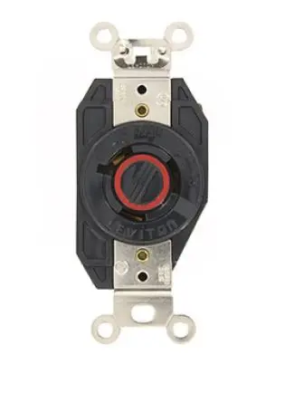 [LEV2380] LEV2380  L1220R  20A 3P 480V 3W RECEPTACLE    