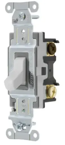 [CS320W] CS320W   20A. 3W. SWITCH. WHITE