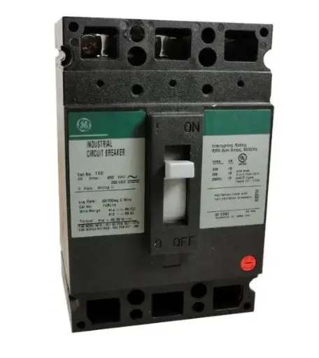 [TED134020WL] TED134020WL  BREAKER  20A 480V 3P TYPE  TED  GE - Molded Case Circuit Breaker Feed-Thru - 20 Amp - 3 Pole - 480 Volt