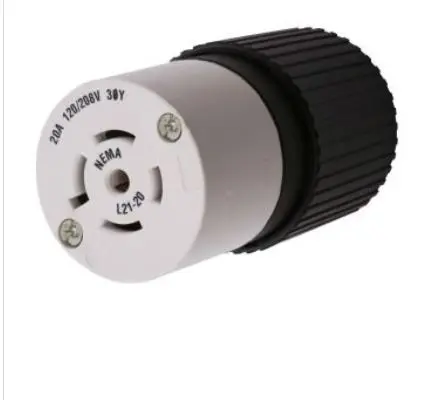 [LEV2533 L2320C] L2320C  LEV2533  20A 4P 347/600W CONNECTOR   20A 347/600V Locking Connector