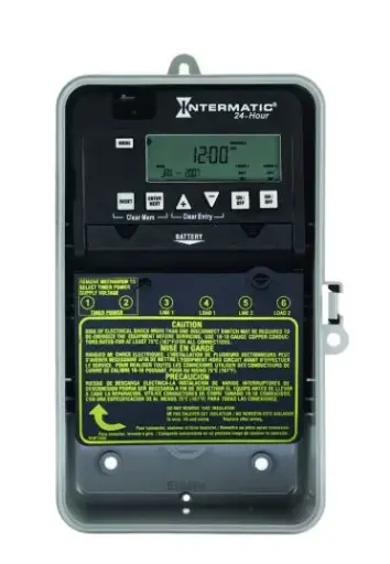 [ET1125CPD82] ET1125CPD82  24H  TIME ELEC 3R 120 -277V 30A 24-Hour 2-Circuit Electronic Control, 120-277 VAC, 2-SPST, Indoor/Outdoor Plastic Enclosure