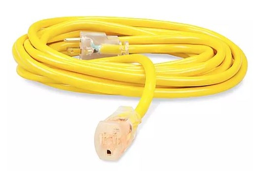 [CO-1214-25RN] CO-1214-25RN   25FT 14/3 SJTW CORD & PLUGS