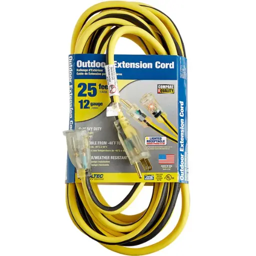 [05-00364] 05-00364 VOLTEC  25FT  12/3  HD  EXTENSION CORDS