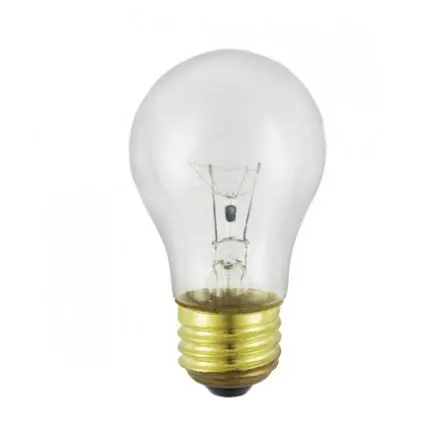 [25A15CL] 25A15CL  25W 130V MED TUFF COATED BULB