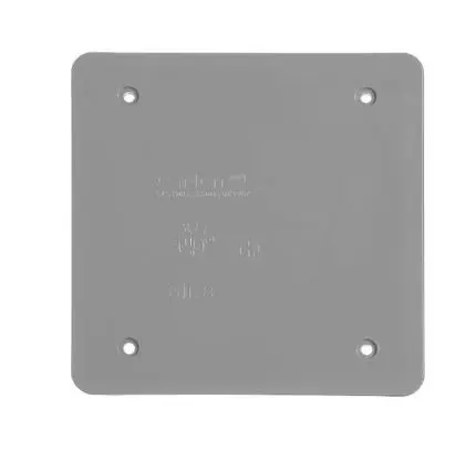 [TWBC200G  2-BC  402286] TWBC200G  402286  2-BC   2G WEATHERPROOF  BLANK COVER  PVC