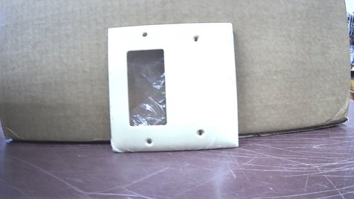 [81220] 81220  2G 1GFCI 1BLANCK IVORY