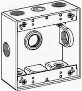 [2B50-7X] 2B50-7X  2G WP 7-1/2 HUBS SIDE  BOX