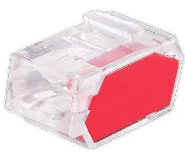 [23222] 23222  2P PUSH-IN WIRE CONNECTOR BAG25