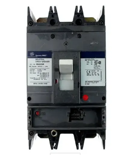 [SGHA26AT0400] SGHA26AT0400  2P-400A-600VAC 35K FRAME G/E General Electric  Molded Case Circuit Breaker. Family Spectra; Type SGHA; 600 Voltage; 2 Pole; 1 Phase; 400 Amp; 35kA@480V AIC; Bolt-On Mounting.