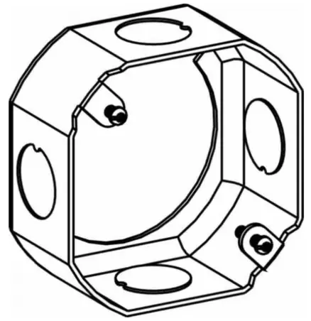 [3RB-50-EXT] 3RB-50-EXT   3 OCTAGONAL EXTENSION BOX