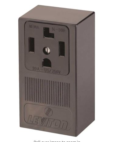 [LEV55054] LEV55054  30A 4W. SURFACE RECEPTACLE
 1225