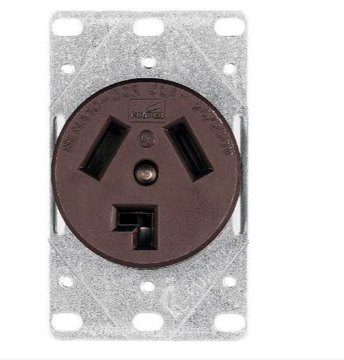 [38B-BOX] 38B-BOX  30A. 125/250V TYPE OLD RECEPTACLE PLUG