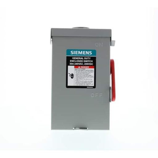 [GF321NRA] GF321NRA  DISCONNECTIVE SIEMENS 30A.3P.240V.GD.3R.FS.  GF321NRA