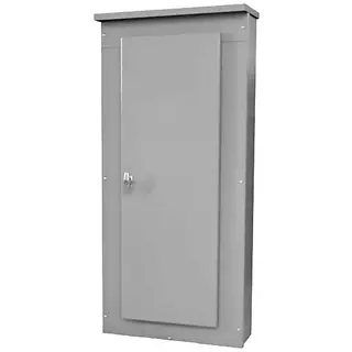 [NR44] NR44 Siemens Low Voltage Unassembled Lighting Panel Parts/accessories. 16 Gauge steel built type NEMA 3R enclosure (box mounted). Dimensions (H x W x D) IN: 44 x 20 x 5.75.