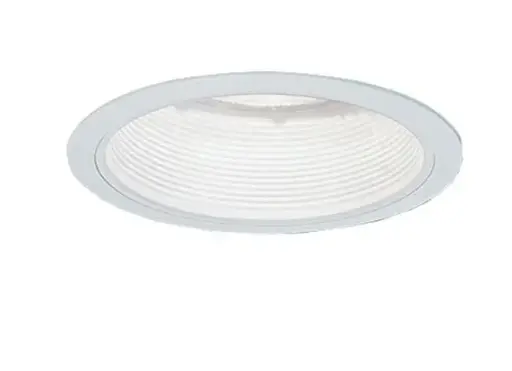 [NS-40A] NS-40A   4'' ADJUNTABLE  BAFFLE  TRIM  WHITE