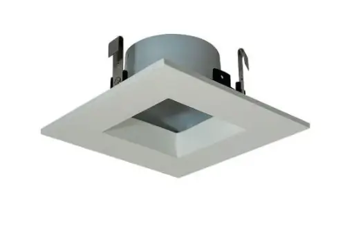 [NS-4857WW] NS-4857WW   4 Inches Square Trim with Regressed Reflector-2.25 Inches Tall and 5.25 Inches Wide