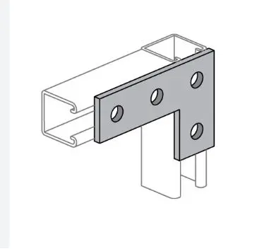 [F-214] F-214  4 HOLE CORNER JOINER PLATE