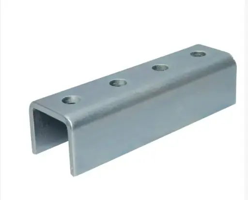 [B-608-1] B-608-1   4-HOLE SPLICE CHANNEL FOR 1-3/4''