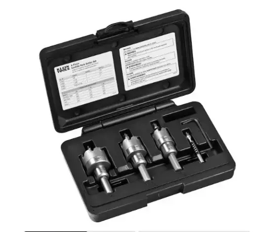 [31872] 31872  4-Piece Carbide Hole Cutter Set  KLEIN