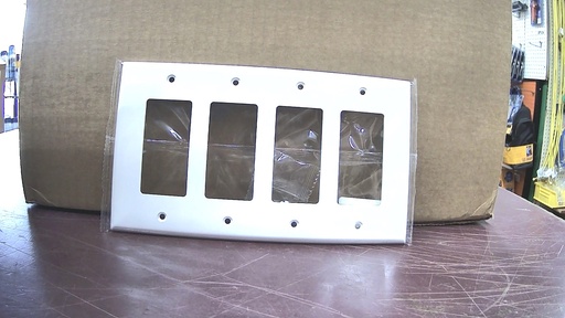 [32837] 32837 4G DCR PLATE WHT MID
