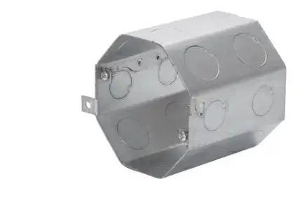 [5CB] 5CB   4" Octagon Concrete Ring 5" Deep BOX