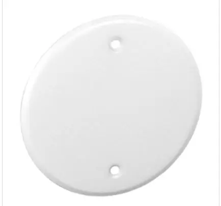 [176] 176  5'' WHITE COVER PLATE W /8/32 S