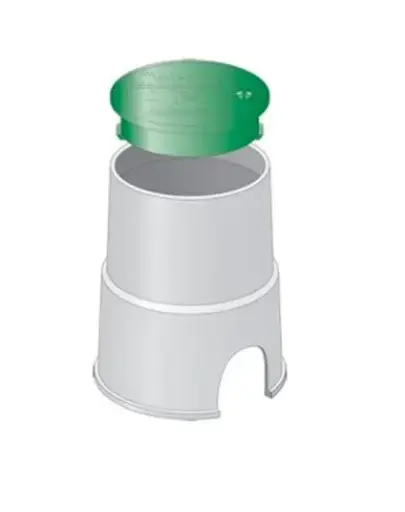 [A182112] A182112 6'' ROUND BOX  ELECTRIC Underground Box With Cover 