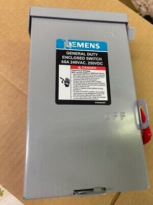 [GNF322A] GNF322A.   DISCONNECTIVE SIEMENS 60A.2P-3P.240V.GD.IN.NF   GNF322A
