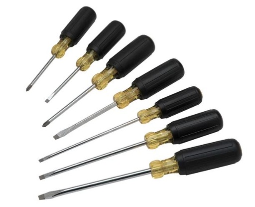 [35-1298] 35-1298  7 PIECE SCREWDRIVER SET klein