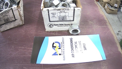 [GB14 095292500369] GB14 095292500369 7/8-10 HEX FINISH NUTS PLTD