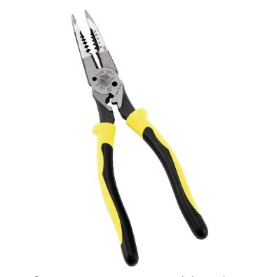 [J2078CR] J2078CR  ALL-PURPOSE PLIERS W/CRIMPER