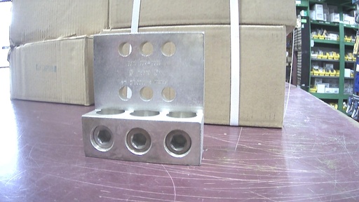 [90862MO] ALUM 3 COND 6 HOLE #1000MCM