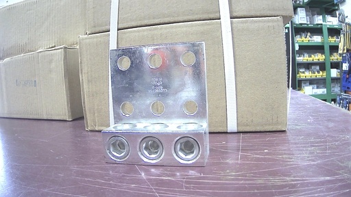 [90858] ALUM 3 COND 6 HOLE #500#4 SOL