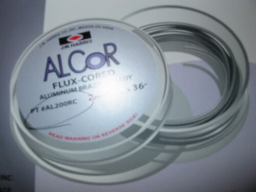 [AL200RC] AL200RC  ALUMINUM BRAZING ALLOY 2MM   Harris Alcor Flux-Cored Aluminum Brazing Alloy - AL200RC Harris Alcor Flux-Cored Aluminum Brazing Alloy - AL200RC