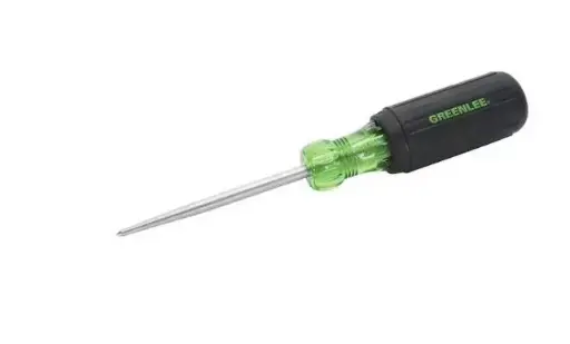 [9753-12C] 9753-12C  AWL 3 W/STEEL CAP Scratch Awl, 7 7/8 In