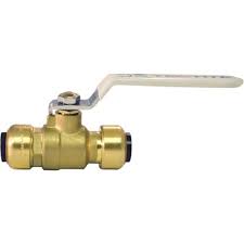 [FSBBV12] FSBBV12 1/2 in. Brass Push-to-Connect Ball Valve