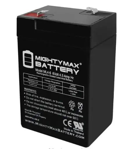 [EJW-6V-4A] EJW-6V-4A    BATTERY FOR EMRGENCY LIGHTS