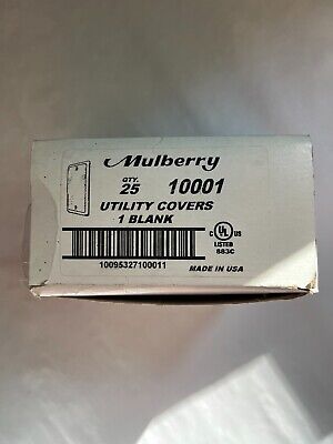 [10001 860] BLANCK COVER 2X4 METAL