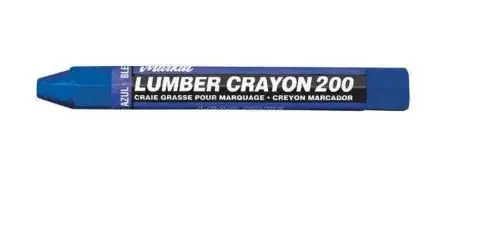 [IRWCR66402] IRWCR66402  BLUE LUMBER CRAYON 12BX/144CS