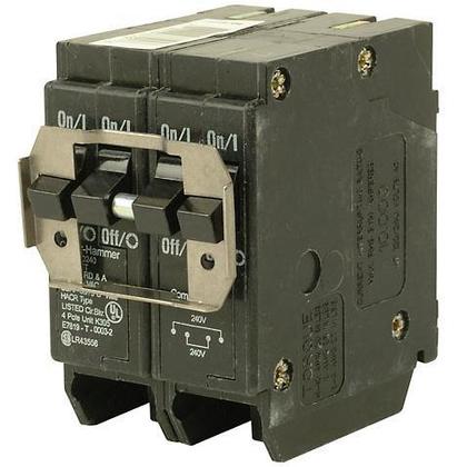[BR420] BR420    BRD Quad 1-20A/2P 1-20A/2P 120/240V