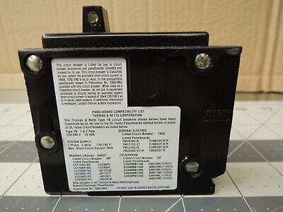 [TB115C] TB115C     BREAKER   S/P  15AMP  "C"   T&B