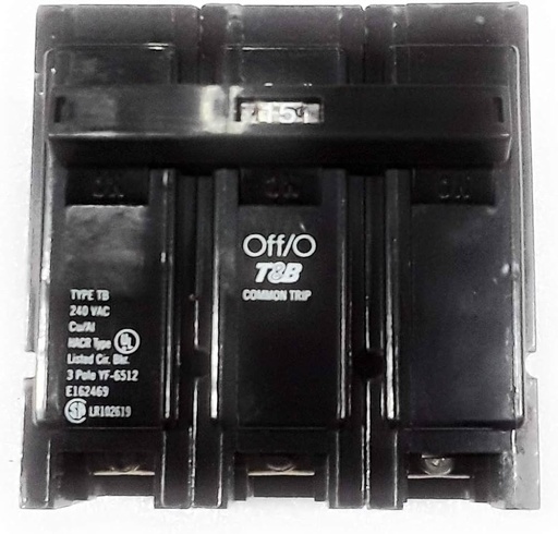 [TB315] TB315    BREAKER  3  POLE   15AMP  T&B