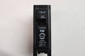 [TB120C] TB120C   BREAKER  S/P  20AMP  "C"   T&B