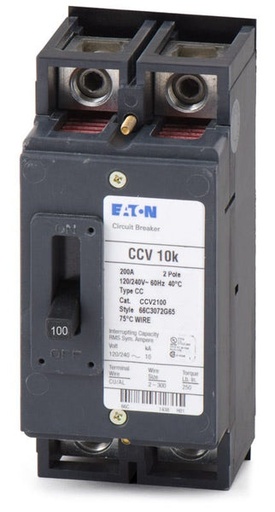 [CCV2100] CCV2100 BREAKER   2P 100A CUTLER HAMMER